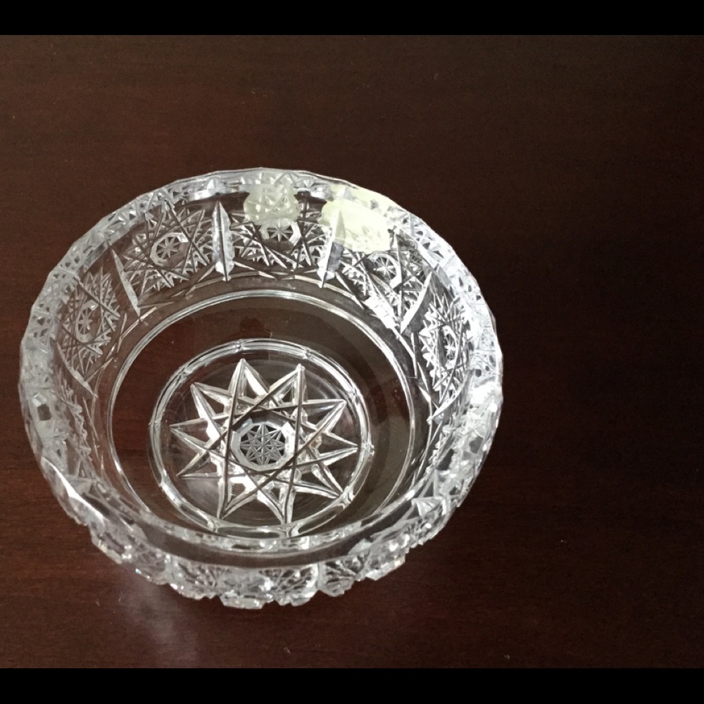 💕❤️VINTAGE BOHEMIA-  CRYSTAL CZECH REPUBLIC NWT - Picture 4 of 7